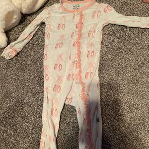 9-12 months Ballet shoes Kickee Pants Pajamas